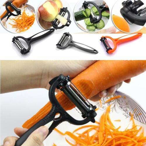 Multifunctional 360 Degree Rotary Kitchen Tool Vegetable Fruit Potato Carrot Peeler Grater Turnip Cutter Slicer Melon Gadget