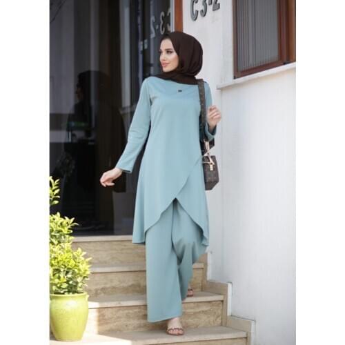 Muslim Womans Clothing Dress Hijabi Suit European Clothing turkish clothes for women autumn Moroccan kaftan Moroccan tagine eid