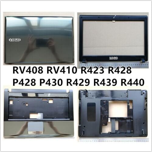 New laptop For Samsung RV408 RV410 R423 R428 P428 P430 R429 R439 R440 LCD Back Cover Top Case/Front Bezel/Palmrest/Bottom Base