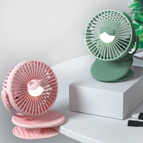 Handheld Cooling Fan 3 Speeds 360 Degree Rotatable Strong Airflow Portable Desk Fan for Home