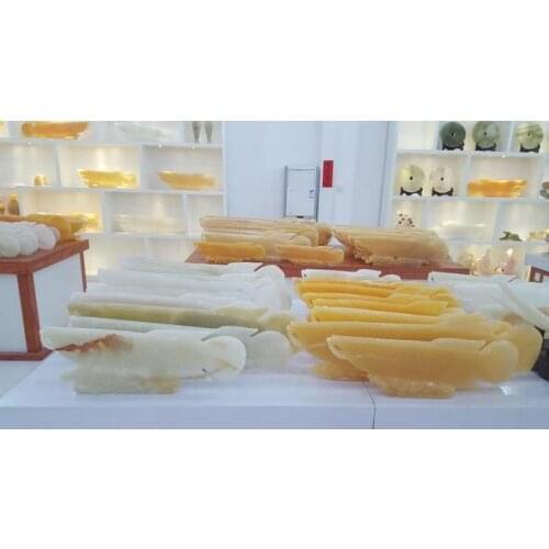 Natural Jade Statue And Gold Dragon Fish Ornaments Carving Decoration Hotel Craft Gift