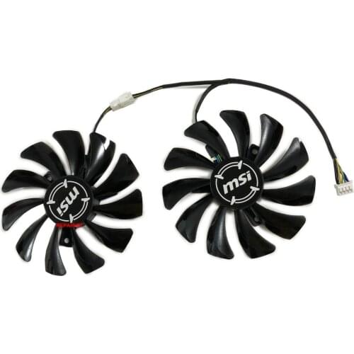 86MM RX 480/580 GPU VGA Cooler Fan For MSI RX480 RX580 ARMOR Video Graphics Card Cooling System As Replacement