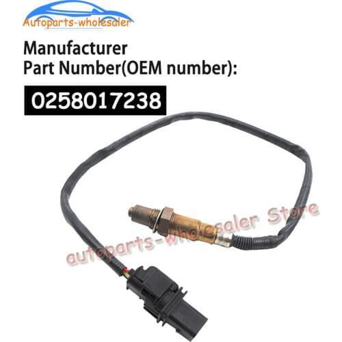 0258017238 0 258 017 238 For Nissan New Car Oxygen Sensor O2 Lambda Sensor Air Fuel Ratio Sensor