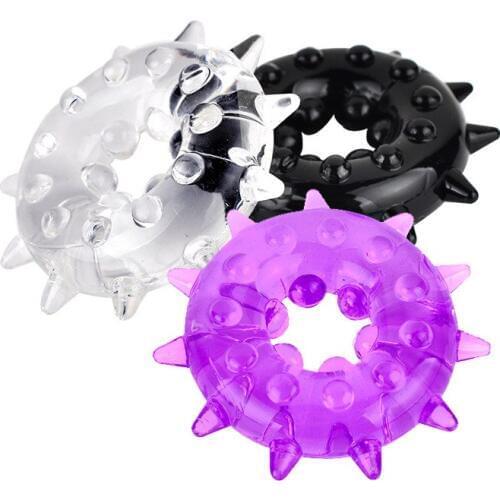 1PC Snowflake Penis Rings Delaying Ejaculation Cock Ring Sex Toy for Men Silicone Lock Penis Cocking Sex Rings
