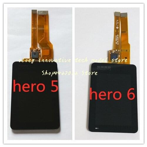 100% Test OK Hero5 / hero6 hero7 LCD HD hero 5 uselage for Gopro Hero 5 / 6 / 7 LCD Display Screen with touch screen Repair part