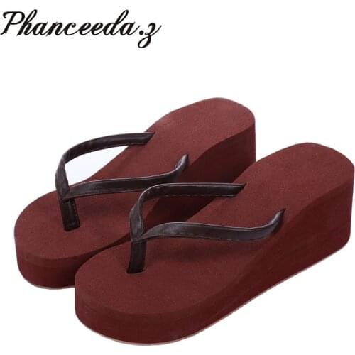 2021 Shoes Women Sandals Style Fashion Flip Flops Summer Style Flats Solid Slippers Flat Free Shipping Size 4