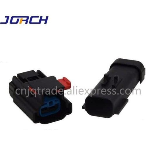 5sets 2pin FCI 2pin Dehphi Chrysler Headlight plug Electric male female automotive connector 54200210 54200206