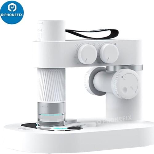 50X-1000X WiFi Electronic Microscope Portable Digital Microscope 8 LED USB Electron Microscopes for Student Childrens Teaching