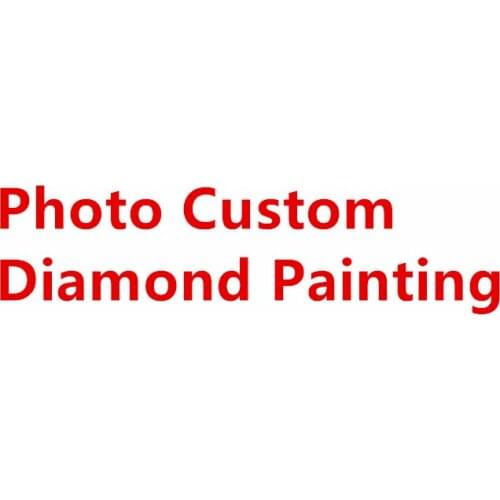 Photo Custom Diamond Painting Cross Stitch Full Round Picture of Rhinestone DIY Diamond Embroidery Painting