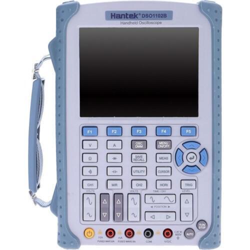 Hantek 5.6"TFT 2CH 1GSa/s Handheld Oscilloscope DSO1202B With 1M Memory Depth, and 6000 Counts DMM with analog bargraph