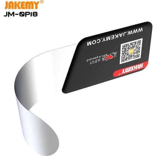 JAKEMY OP18 Curved Screen Disassemble Blade 0.1 MM High Toughness Stainless Steel Opening Splitter Tool for Samsung Repair Tool