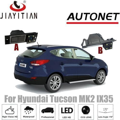 JIAYITIAN Rear View Camera For Hyundai ix35 Tucson ix 35 MK2/camera ix35 Reverse Camera/CCD/Night Vision license plate camera