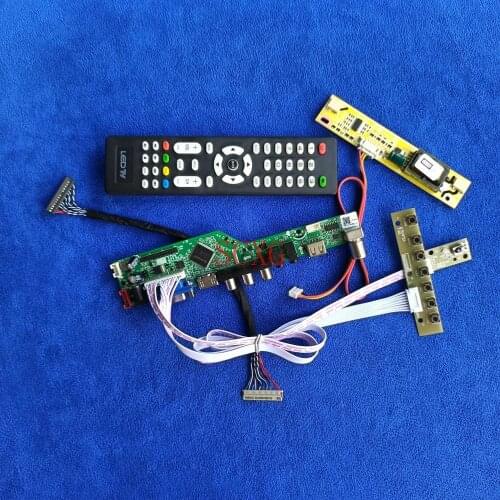DIY kit For N170C1/N170C3/N170C4 2CCFL LVDS 30 Pin 1440*900 LCD screen controller board HDMI-compatible USB AV VGA Analog Signal