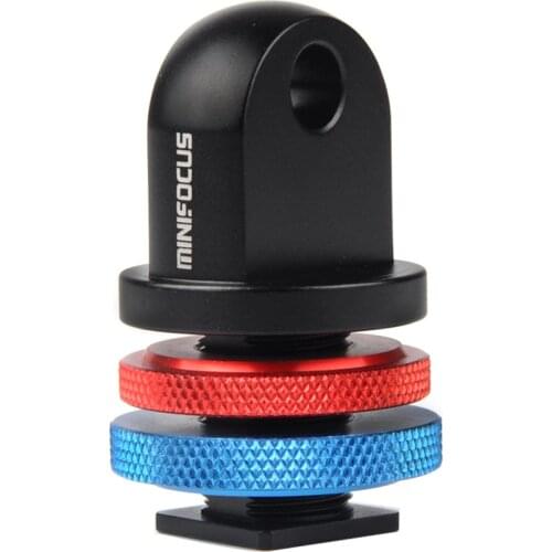 Short Shoe Cold Mount YS Arm Adapter 360 degree for Underwater Photography Housing Light Torches Camera Tray Handle Arm System