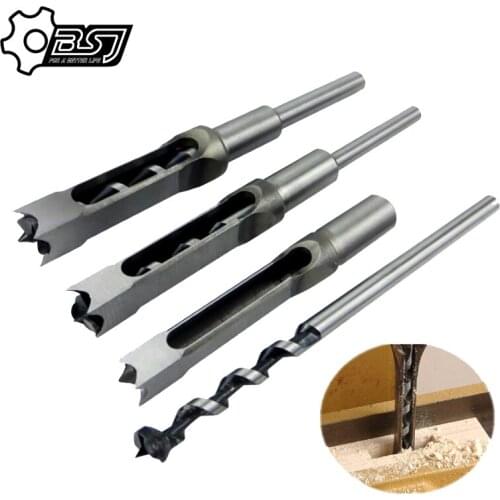 Woodworking drill tool set square drill auger chisel set square hole lengthening saw 6.0mm~16Mm