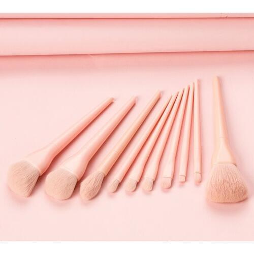 10pcs Luxury Makeup Brushes Sets For Foundation Powder Blush Eyeshadow Concealer Lip Eye Makeup Brush Cosmetics Beauty Tool