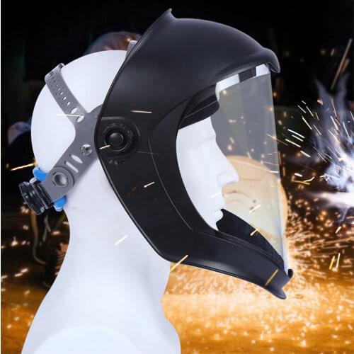 NEW Head-mounted grinding welding mask safety mask screen mask half helmet household spiral welding welding Protective Equipment
