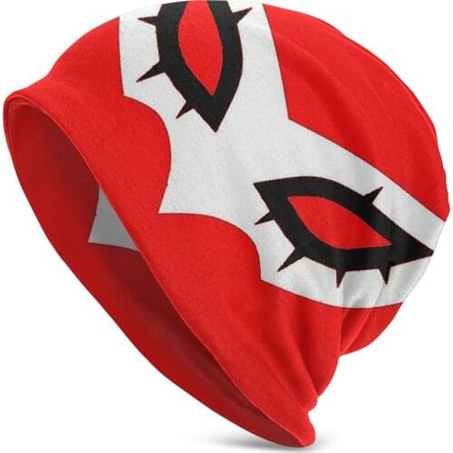 Bonnet Persona 5 Ren Amamiya Urban Kaito RPG Knitting Hat Phantom Thief Joker Winter Warm Cap Design Skullies Beanies Caps