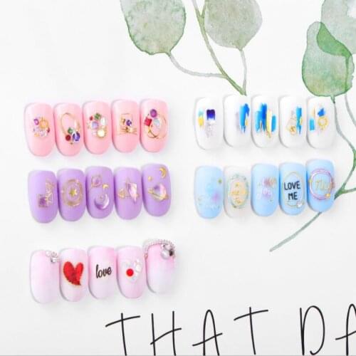 1pc Nail Accessories Stickers Nail Stickers Japanese Waterproof Jewelry Stickers Manicure DIY Nail Art Decoration Decals T1627