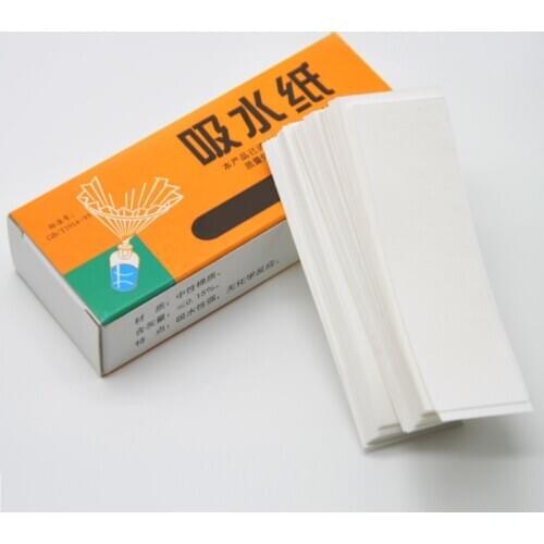 100 pieces/Box Cotton Absorbent Paper Dust Cleaning Paper Experiment Biological Laboratory Teaching Instrument