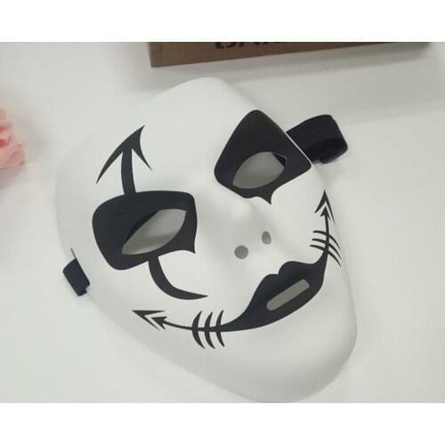2021 Adjustable Strap Mask Hip-Hop GHOST DANCE Mask White Popping Face Masque Halloween Party Carnivals Hotsale
