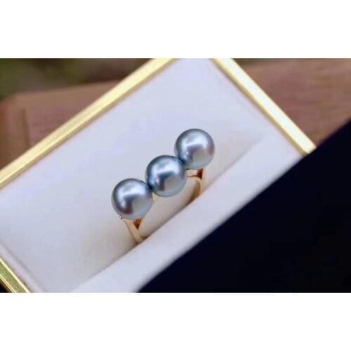 3 PEARL 925 Sterling Silver Adjustable Free Size Ring Settings Findings Mountings Parts for Pearl Corals Jade Crystal, 5pcs/lot