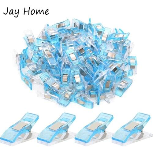 30/20/10PCS Multipurpose Sewing Clips Plastic Quilting Clips Fabric Clips Clamps for Sewing Supplies Quilting Accessories