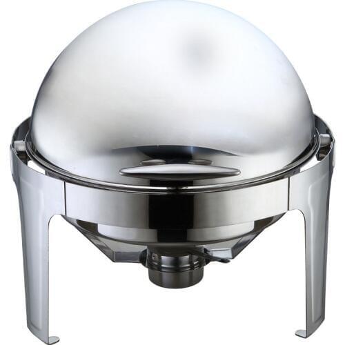 6L Buffet stove star hotel KTV restaurant stainless steel buffy furnace electric heating food holding furnace