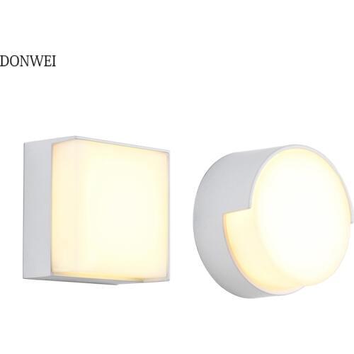 5W Acrylic LED Wall Light Waterproof IP65 Porch Light Outdoor LED Wall Lamp Sconces for Bedroom Corridor Courtyard Garden