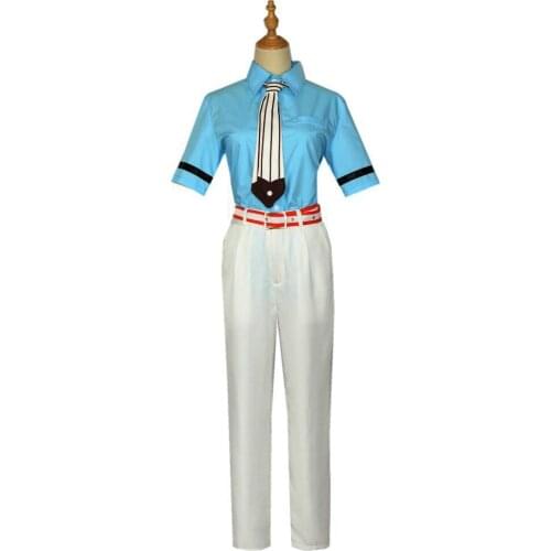 Anime Toilet-Bound Jibaku Shounen Minamoto Kou Uniform Cosplay Costume Halloween costume For Men