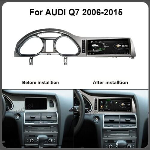 Car GPS Navigation For Audi Q7 2005-2015 car radio multimedia stereo player Head unit 10.25 inch HD