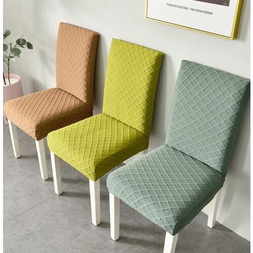 Chair Cover Thick High Elasticity Dining Table Cushion Seat Cover Slipcovers Nordic Style