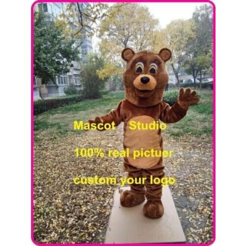 Hot sale Cosplay Grizzy Top Quality Mascot Costume Suit Party Game Dress Unisex Advertising Halloween Free Shipping