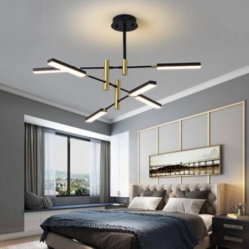 Nordic minimalist light Living room chandeliers luxury atmosphere hall lights creative personality net red lamps