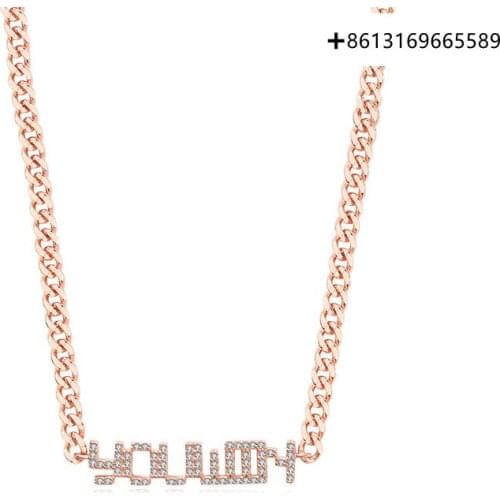 Fashion boutique 925 silver YOUWIN series star necklace with feminine chic gift