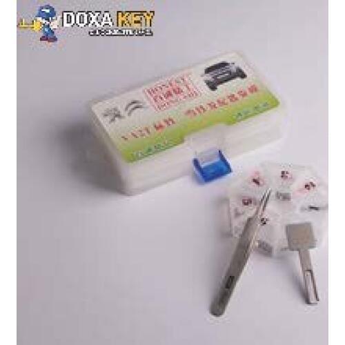 Newest 100% Original Honest VA2T car key moulds+ key code for key mould Car Key Profile Modeling Free shipping