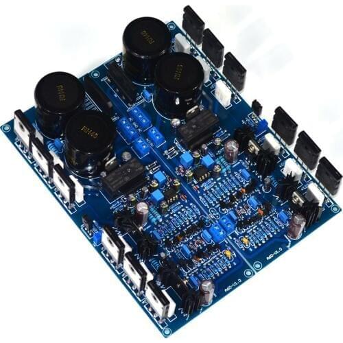 A60 Current Feedback Power Amplifier Board Toshiba Tube Pure Final Level Adjustable Class A Dual 20V-32V Power Amplifier Board