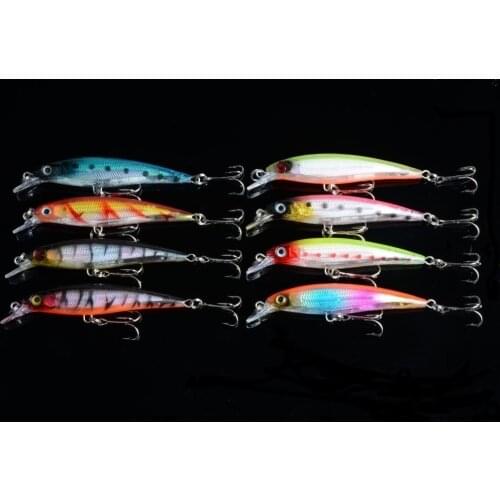 1Pcs Lifelike Fishing Lure Hard Bait 8.5cm/7.2g Minnow Crankbait Wobblers Peche Bass Artificial Baits Pike Carp Lures Swimbait