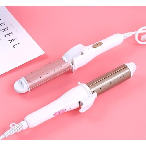 Hair Curler Curling Iron Hairdressing Devices And Tools Treatments Straightener Dual Use Not Hurt Inner Buckle Air Bangs Ha