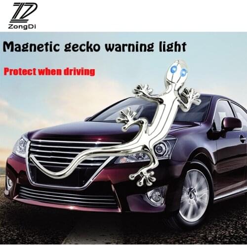 ZD 1X Gecko warning light LDE flashing lamp For Mitsubishi lancer asx Hyundai solaris tucson accent Volvo s60 xc90 Accessories