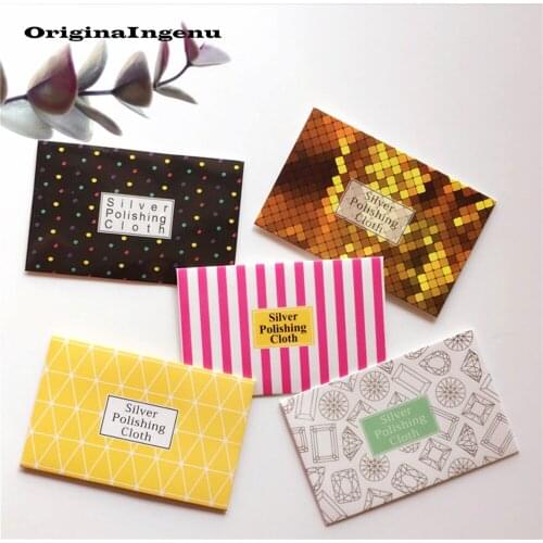 Silver Polish Cloth Vintage Charm Anti Tarnish Tools Wipe Maintain Silver/Gold Jewelry Special Polishing Clean Jewelry