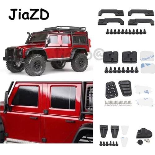 TRX4 DEFENDER Soft Rubber Black Fuel Tank Cap Cover for 1/10RC Crawler T4 Traxxas TRX-4 Hood hinge door hinge hood grille Y98