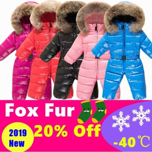XZKAMI Winter Overalls For Babies