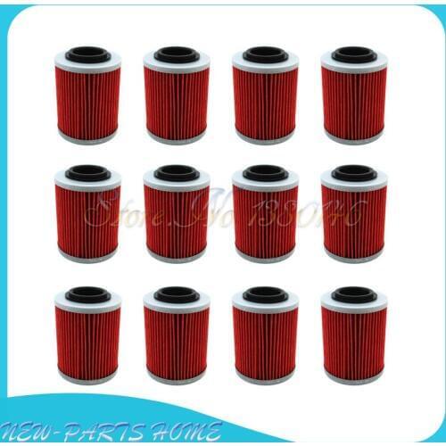 12pcs Petrol Gas Fuel Filters For SKI DOO SKANDIC V-800 RENEGADE 800 BOMBARDIER DS650