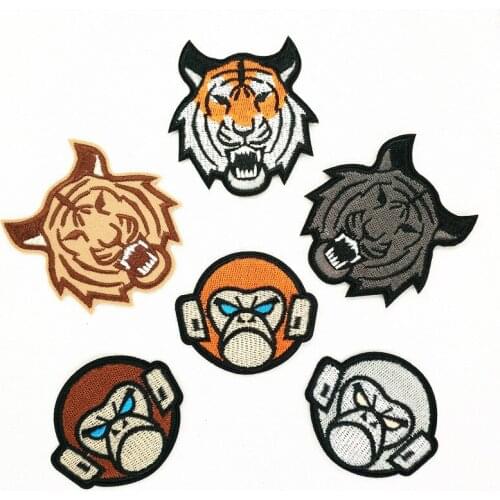 50pcs/Lot Weird Stuff Embroidery Patches Letters Clothing Decoration Accessories Diy Iron Heat Transfer Applique Patches