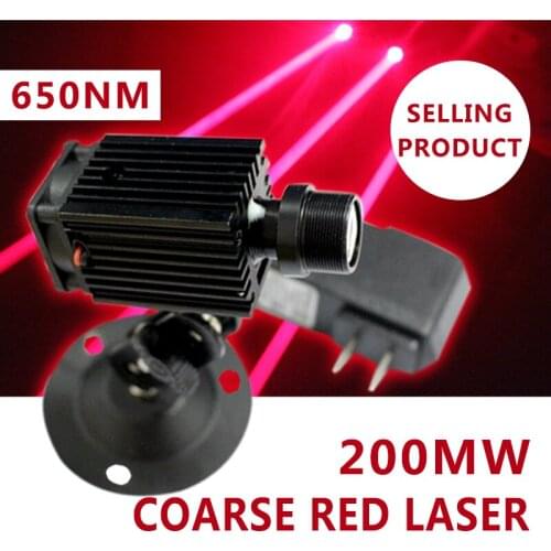 650nmLaser diode laser with long light laser in the laser module of red laser beam 200mW