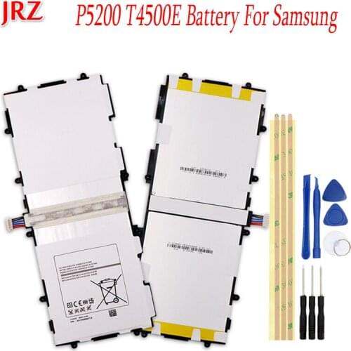 6800mAh T4500E Tablet Battery For Samsung GALAXY Tab 3 10.1 P5210 P5200 P5220 GT-P5200 Batteria Replace Li-ion Batteries+Tools