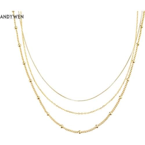 ANDYWEN Golden Chains