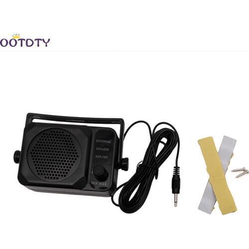 Car Mobile Radios Mini External Speaker NSP-150V For Kenwood Motorola ICOM Yaesu