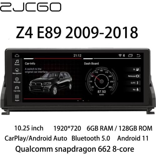 Car Multimedia Player Stereo GPS DVD Radio Navigation Android CCC CIC NBT for BMW Z4 E89 2009 2010 2011 2012 2013 2014 2015 2016